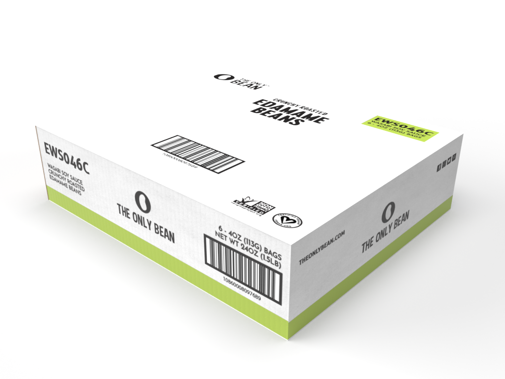 Crunchy Roasted Edamame Wasabi Soy Sauce - 4oz