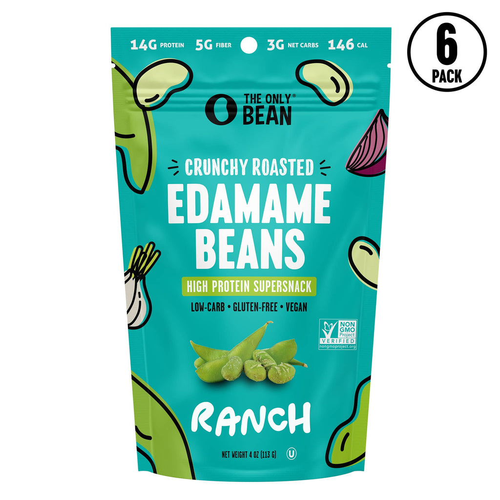 Crunchy Roasted Edamame Ranch - 4oz (6 pack)