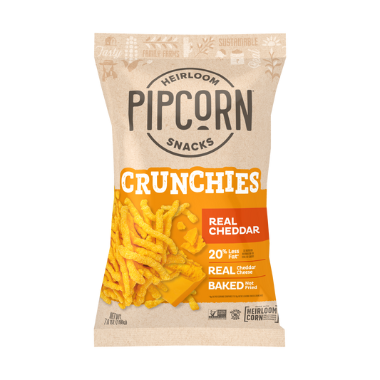 Cheddar Crunchies, 7.0oz (12 Bags in 1 Case)