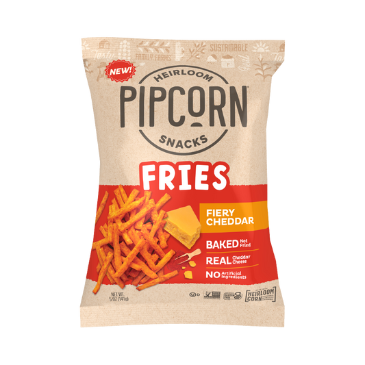 Fiery Cheddar Fries, 5oz  (12 Bags in 1 Case)